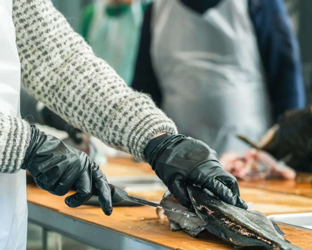Filleting cod lofoten xxlofoten 1