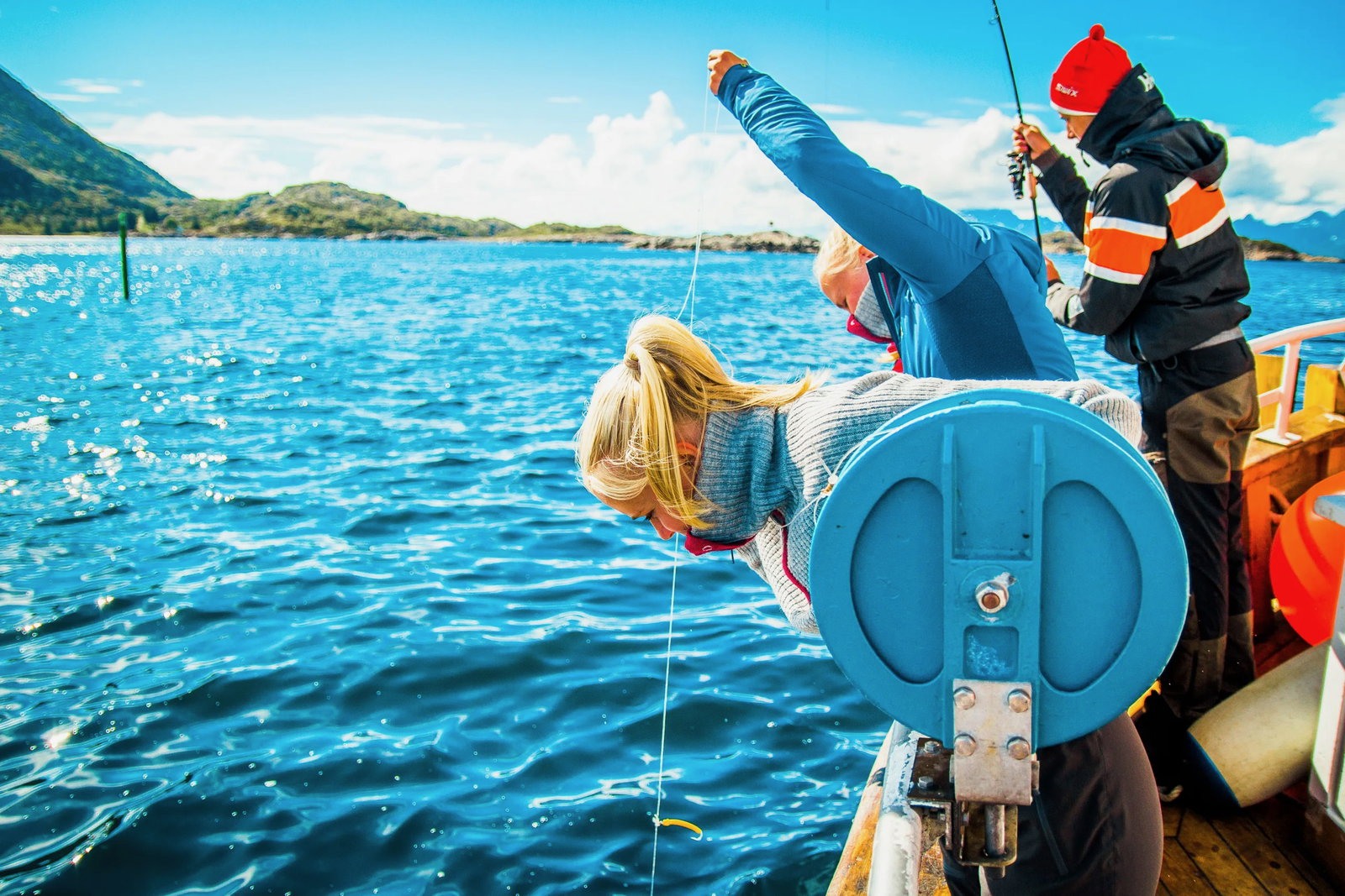 Girl lofoten fishing trip xxlofoten 2020 2